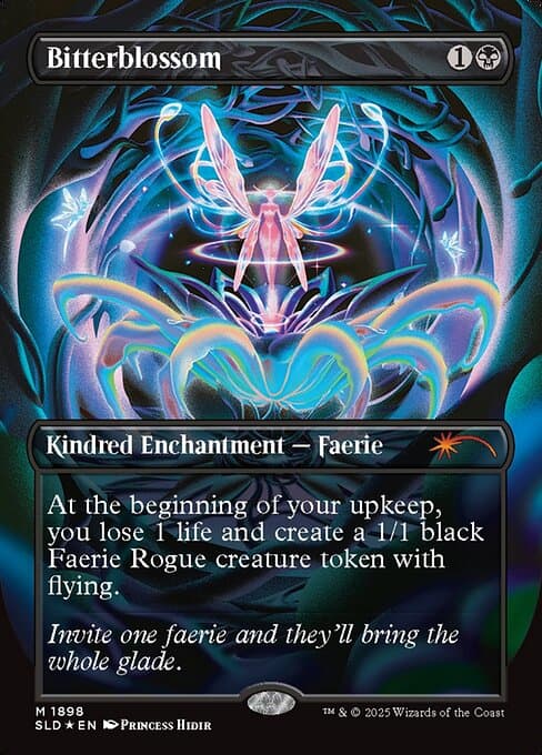 Bitterblossom from Secret Lair Drop (Mythic)