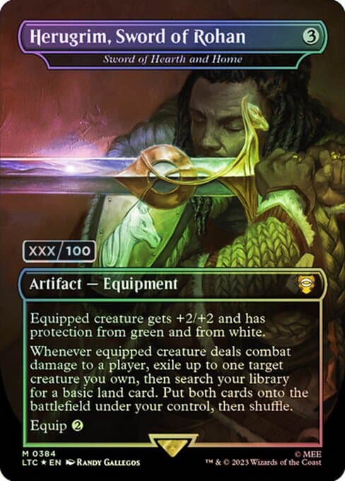 Sword of Hearth and Home from Tales of Middle-earth Commander (Mythic)