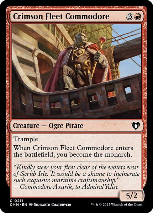 Crimson Fleet Commodore (Common)