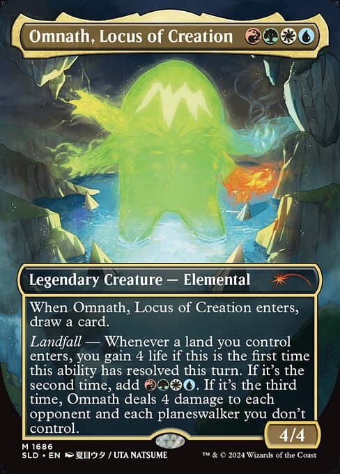 Omnath, Locus of Creation from Secret Lair Drop (Mythic)