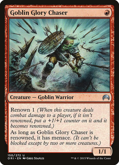 Goblin Glory Chaser from Magic Origins (Uncommon)