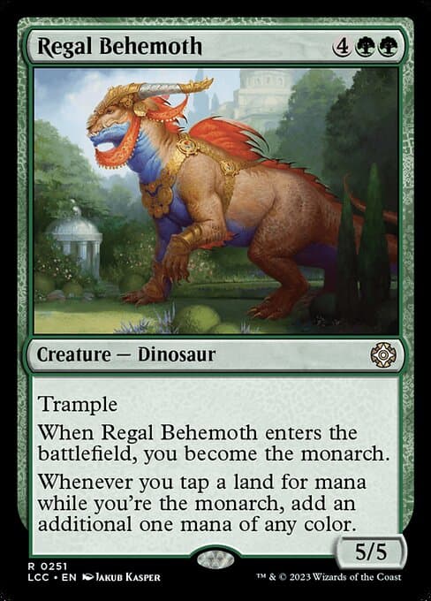Regal Behemoth from The Lost Caverns of Ixalan Commander (Rare)