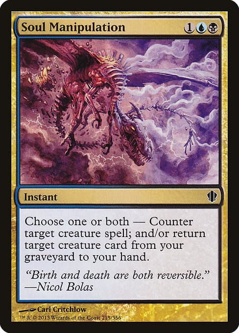 Soul Manipulation from Commander 2013 (Common)