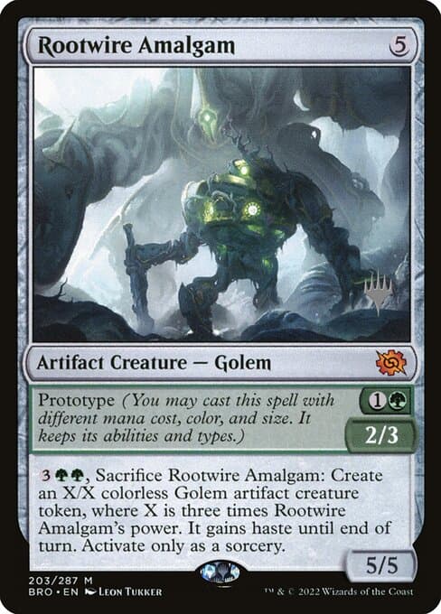Rootwire Amalgam from The Brothers' War Promos (Mythic)