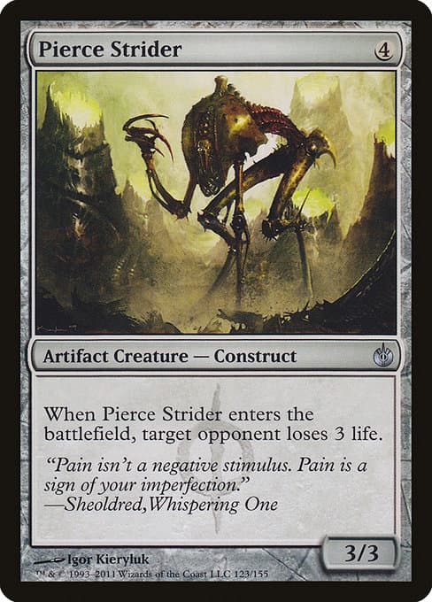 Pierce Strider from Mirrodin Besieged (Uncommon)