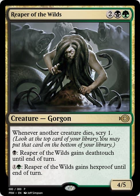 Reaper of the Wilds from Magic Online Promos (Rare)