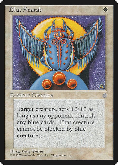 Blue Scarab from Ice Age (Uncommon)