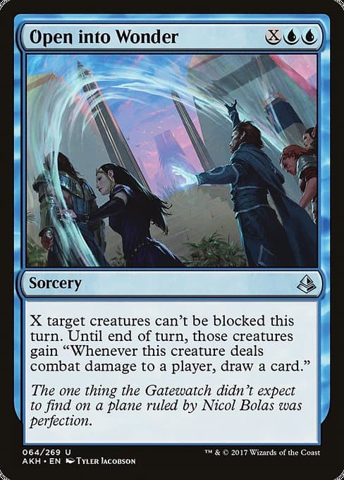 Open into Wonder from Amonkhet (Uncommon)
