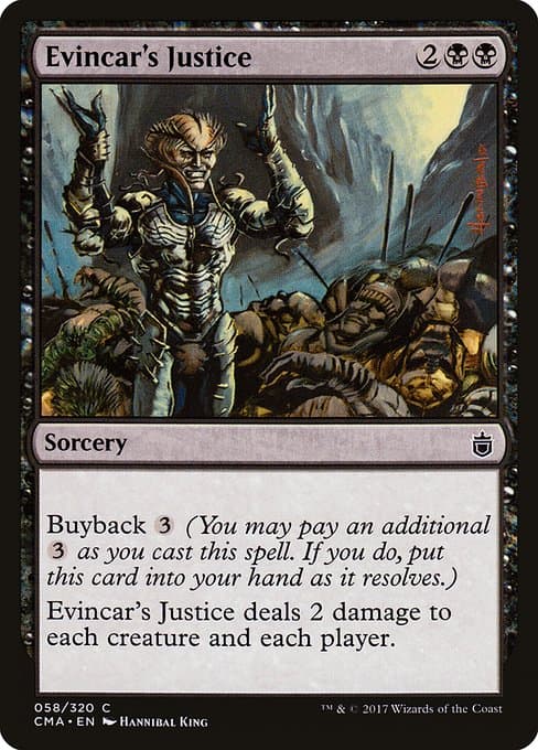 Evincar's Justice (Common)