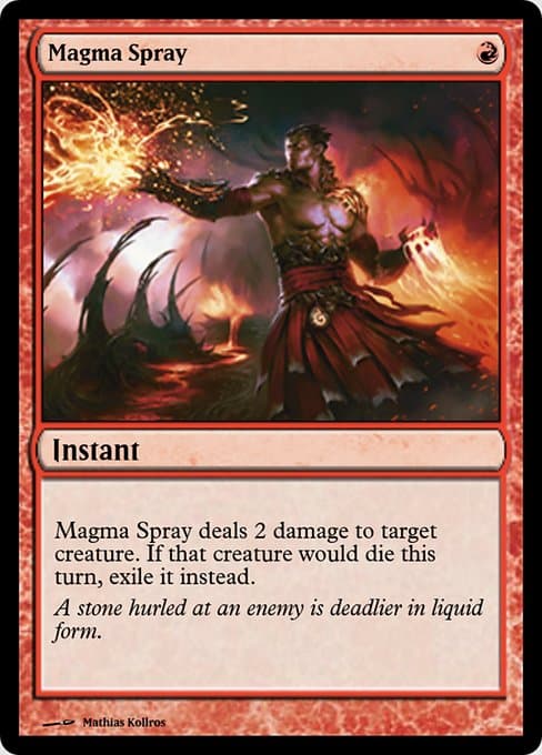 Magma Spray from Magic Online Promos (Rare)