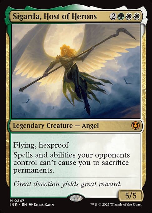 Sigarda, Host of Herons from Innistrad Remastered (Mythic)