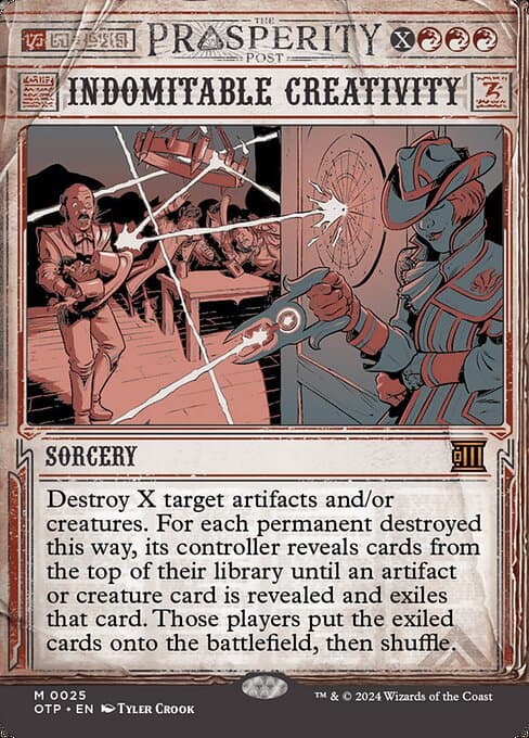 Indomitable Creativity (Mythic)