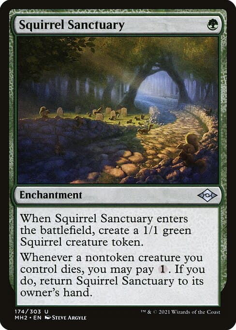 Squirrel Sanctuary from Modern Horizons 2 (Uncommon)