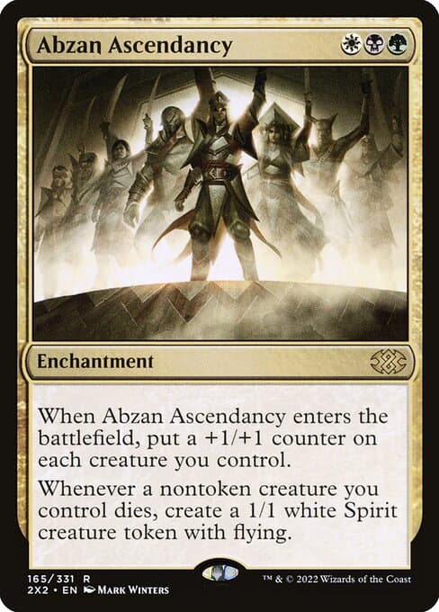 Abzan Ascendancy from Double Masters 2022 (Rare)