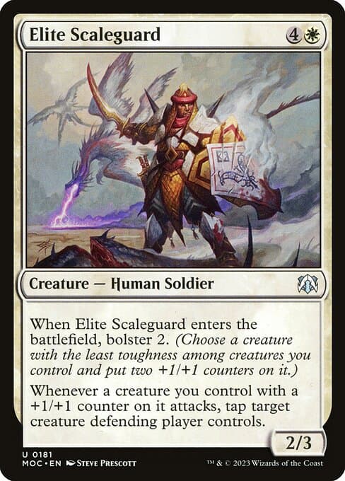 Elite Scaleguard from March of the Machine Commander (Uncommon)