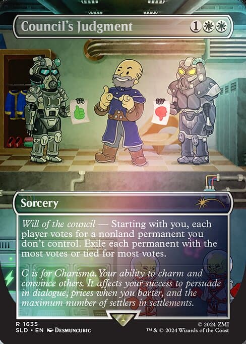 Council's Judgment from Secret Lair Drop (Rare)