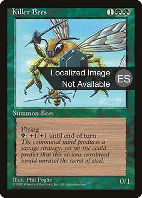 Killer Bees from Fourth Edition Foreign Black Border (Uncommon)