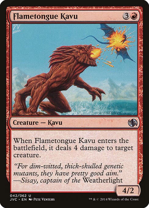 Flametongue Kavu (Uncommon)