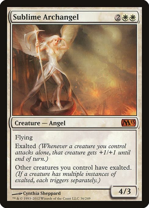 Sublime Archangel from Magic 2013 (Mythic)