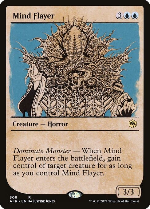 Mind Flayer from Adventures in the Forgotten Realms (Rare)