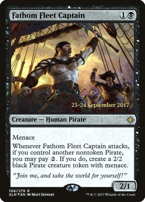 Fathom Fleet Captain from Ixalan Promos (Rare)