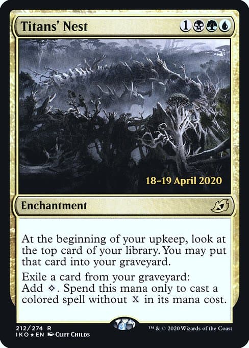 Titans' Nest from Ikoria: Lair of Behemoths Promos (Rare)