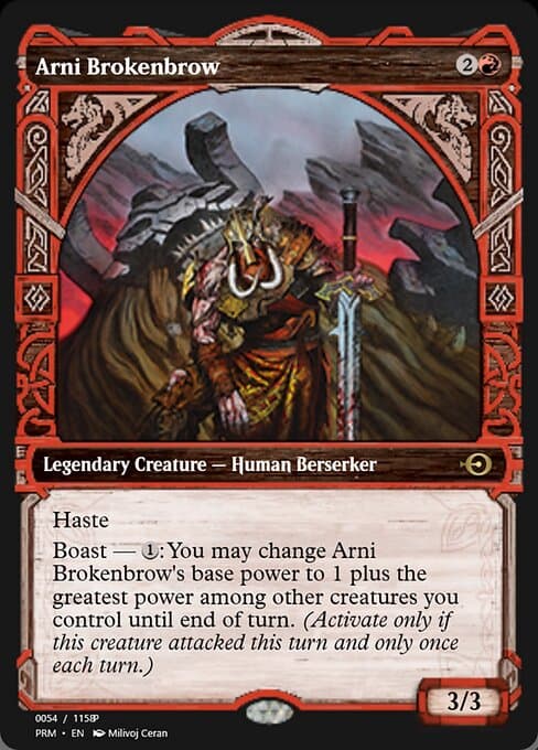 Arni Brokenbrow from Magic Online Promos (Rare)
