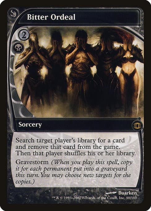 Bitter Ordeal from Future Sight (Rare)