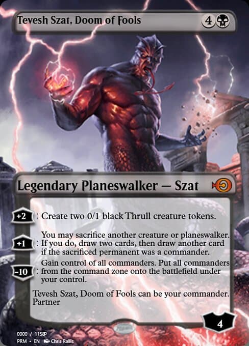 Tevesh Szat, Doom of Fools from Magic Online Promos (Mythic)