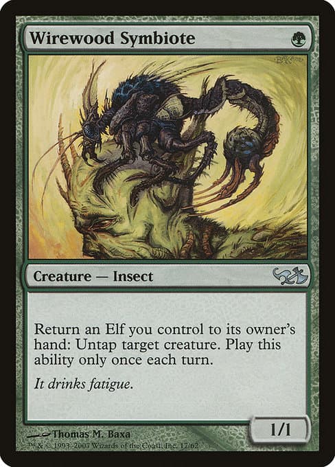 Wirewood Symbiote from Duel Decks: Elves vs. Goblins (Uncommon)