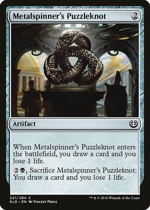 Metalspinner's Puzzleknot from Kaladesh (Common)