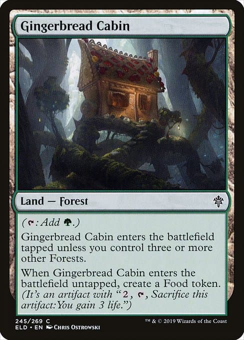 Gingerbread Cabin from Throne of Eldraine (Common)