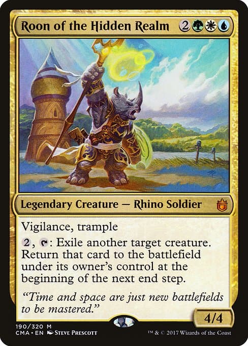 Roon of the Hidden Realm from Commander Anthology (Mythic)