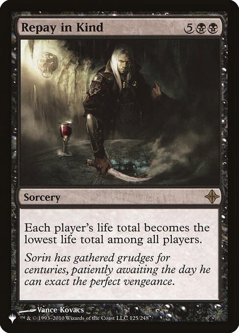 Repay in Kind from The List (Rare)