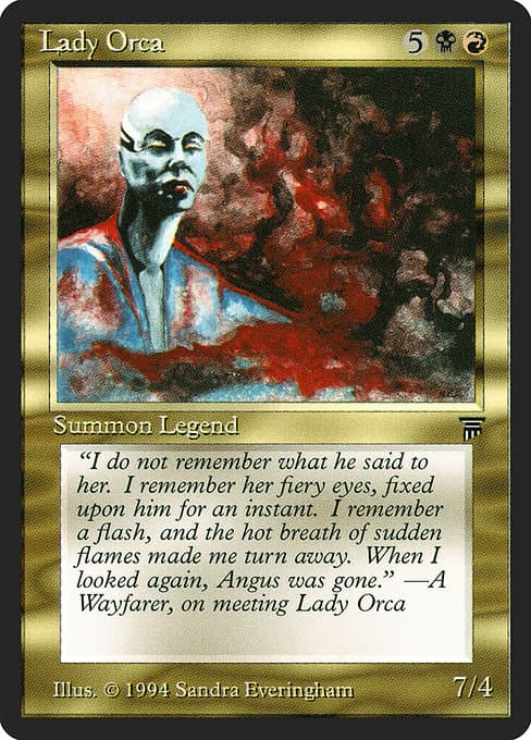 Lady Orca from Legends (Uncommon)