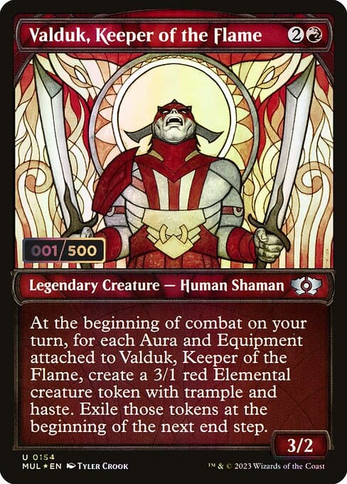 Valduk, Keeper of the Flame from Multiverse Legends (Uncommon)