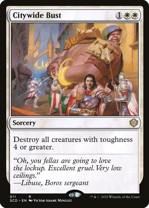 Citywide Bust (Rare)