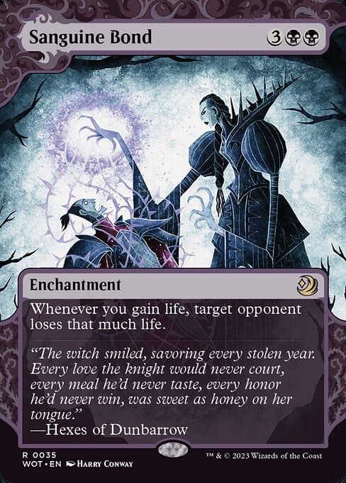 Sanguine Bond from Wilds of Eldraine: Enchanting Tales (Rare)