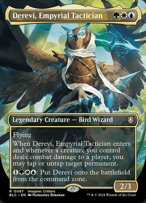 Derevi, Empyrial Tactician from Bloomburrow Commander (Rare)
