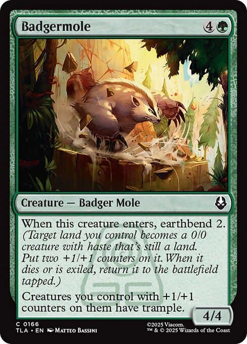 Badgermole from Avatar: The Last Airbender (Common)