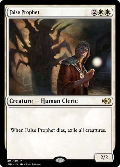 False Prophet from Magic Online Promos (Rare)