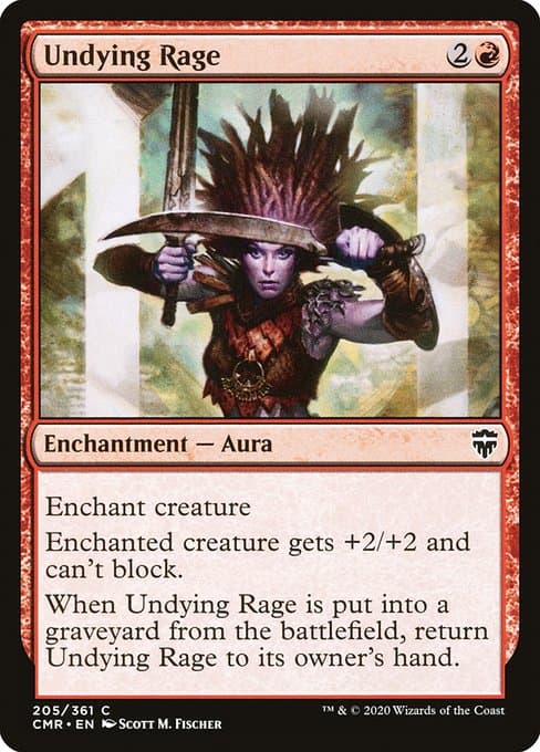 Undying Rage from Commander Legends (Common)