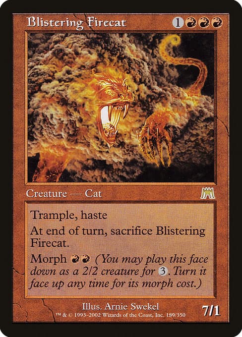 Blistering Firecat (Rare)