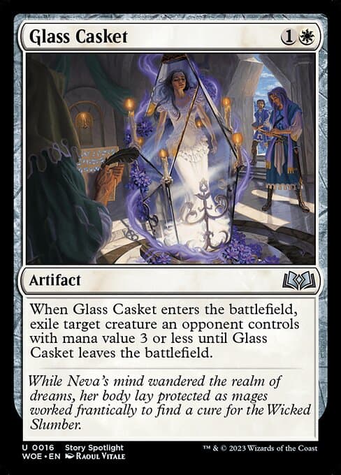 Glass Casket from Wilds of Eldraine (Uncommon)
