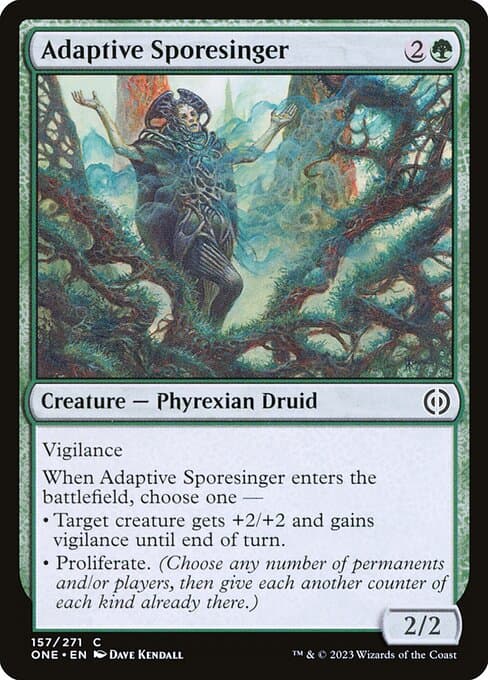 Adaptive Sporesinger from Phyrexia: All Will Be One (Common)