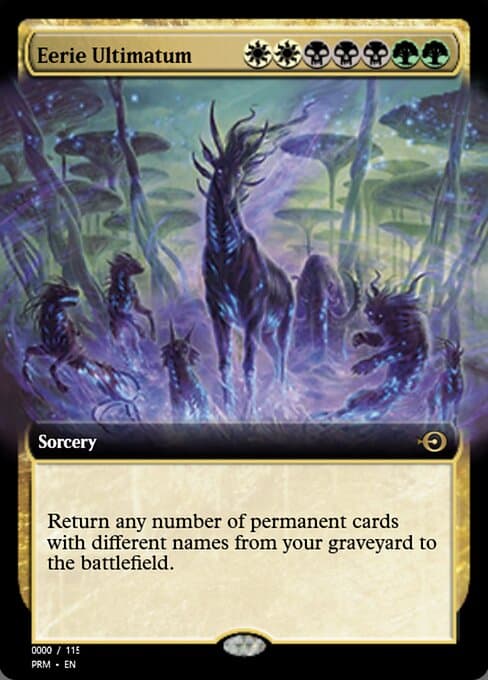 Eerie Ultimatum from Magic Online Promos (Rare)