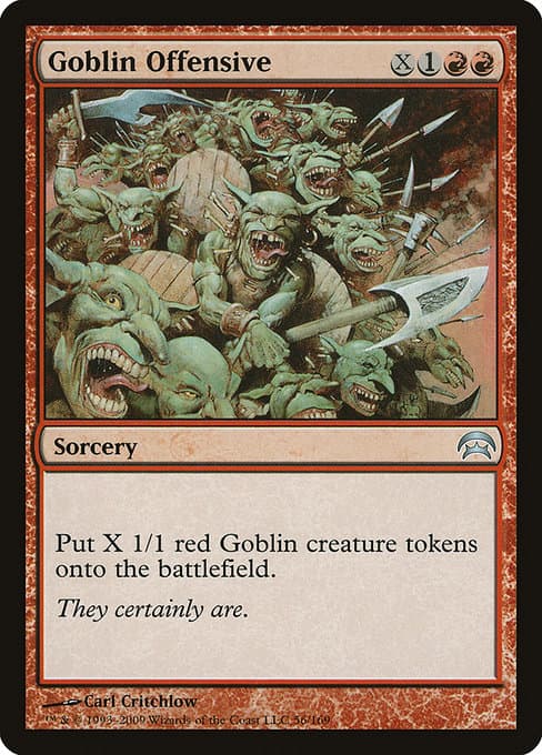 Goblin Offensive from Planechase (Uncommon)