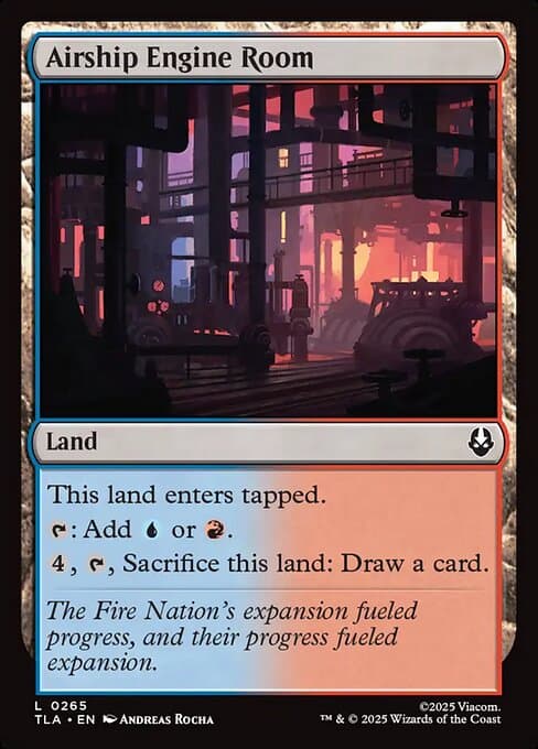 Airship Engine Room from Avatar: The Last Airbender (Common)