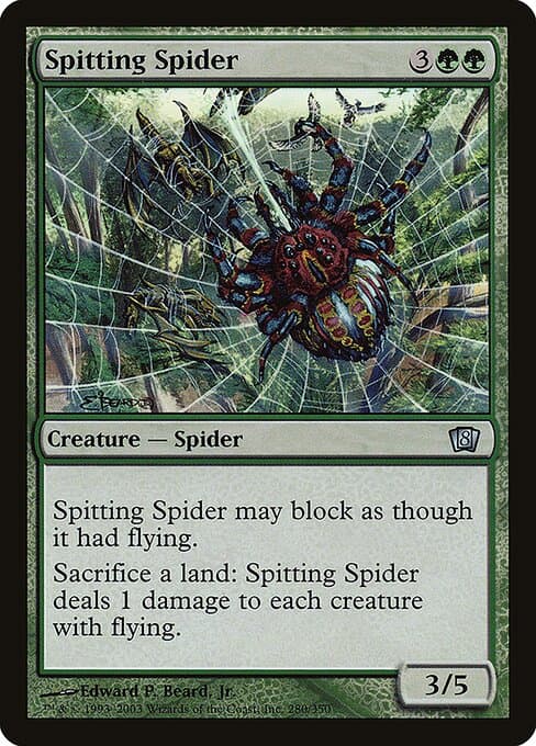 Spitting Spider from Eighth Edition (Uncommon)