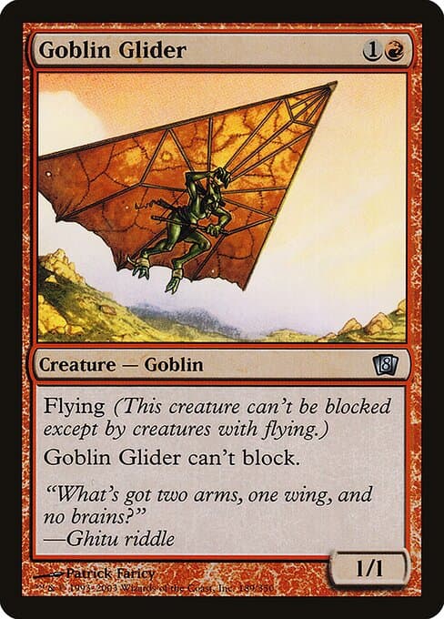 Goblin Glider from Eighth Edition (Uncommon)